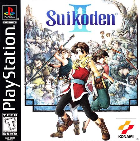 Suikoden II Playstation 1 Sony Playstation PS1 Suikoden II Playstation 1 Sony Playstation PS1