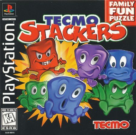 Tecmo Stackers Playstation 1 Sony Playstation PS1 Tecmo Stackers Playstation 1 Sony Playstation PS1