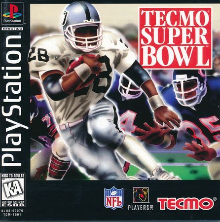 Tecmo Super Bowl Playstation 1 Sony Playstation PS1 Tecmo Super Bowl Playstation 1 Sony Playstation PS1
