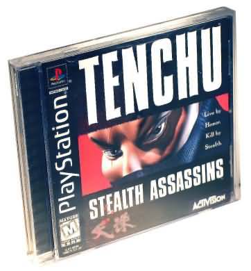 Tenchu Stealth Assassins Black Label Playstation 1 Sony Playstation PS1 Tenchu Stealth Assassins Black Label Playstation 1 Sony Playstation PS1