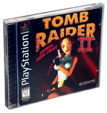 Tomb Raider II (Black Label) Playstation 1 | TrollAndToad