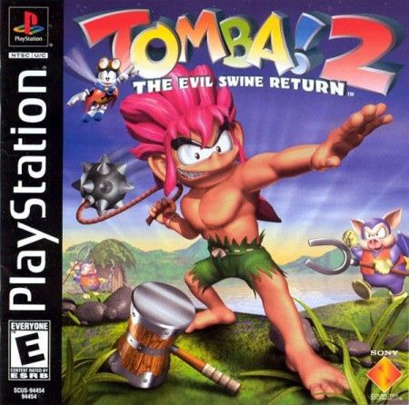 Tomba 2 The Evil Swine Return Playstation 1 Sony Playstation PS1 Tomba 2 The Evil Swine Return Playstation 1 Sony Playstation PS1