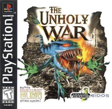 The Unholy War Playstation 1 Sony Playstation PS1 The Unholy War Playstation 1 Sony Playstation PS1