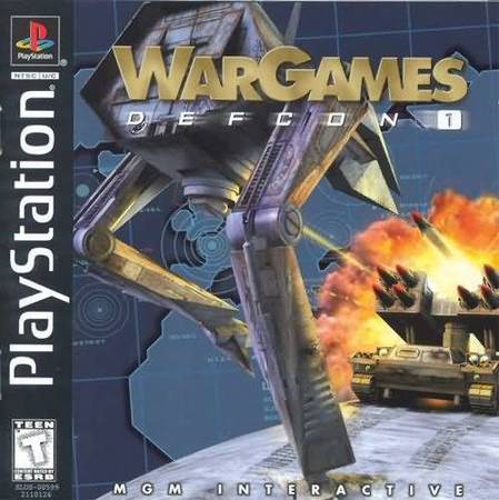 War Games Defcon 1 Playstation 1 Sony Playstation PS1 War Games Defcon 1 Playstation 1 Sony Playstation PS1