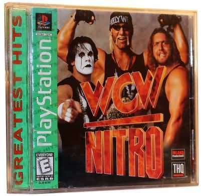 WCW Nitro Greatest Hits Playstation 1 Sony Playstation PS1 WCW Nitro Greatest Hits Playstation 1 Sony Playstation PS1