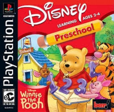 Winnie The Pooh Preschool Playstation 1 Sony Playstation PS1 Winnie The Pooh Preschool Playstation 1 Sony Playstation PS1