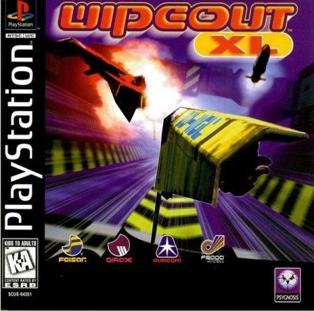 Wipeout XL Playstation 1 Sony Playstation PS1 Wipeout XL Playstation 1 Sony Playstation PS1