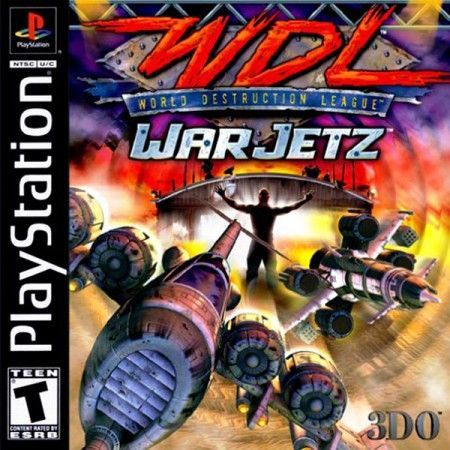 World Destruction League War Jetz Playstation 1 Sony PlayStation PS1 World Destruction League War Jetz Playstation 1 Sony PlayStation PS1