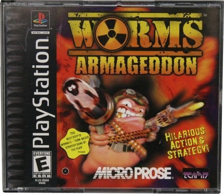 worms armageddon ps1 review
