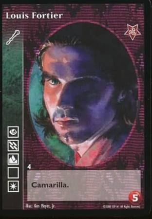 Louis Fortier VTES Twilight Rebellion Singles Louis Fortier VTES Twilight Rebellion Singles