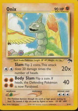 Onix - EX FireRed & LeafGreen Pokémon card 42/112