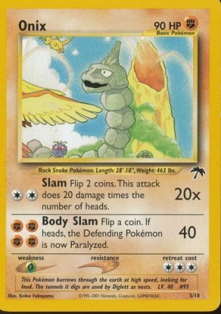  Pokemon - Onix (61/108) - XY Evolutions - Reverse Holo : Toys &  Games