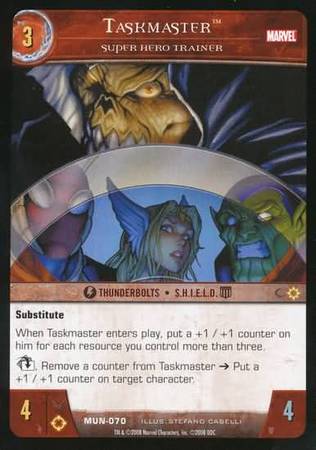 Taskmaster Super Hero Trainer MUN 070 Common Taskmaster Super Hero Trainer MUN 070 Common