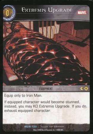 Extremis Upgrade MUN 120 Uncommon Vs System Marvel Universe Extremis Upgrade MUN 120 Uncommon Vs System Marvel Universe