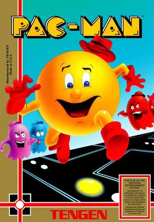 Pac Man Tengen NES Pac Man Tengen NES