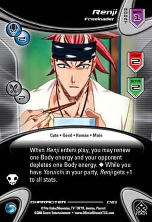 Renji Freeloader C21 Common Bleach Bounts Singles Renji Freeloader C21 Common Bleach Bounts Singles