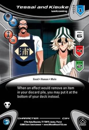 Tessai and Kisuke Welcoming C34 Common Bleach Bounts Singles Tessai and Kisuke Welcoming C34 Common Bleach Bounts Singles