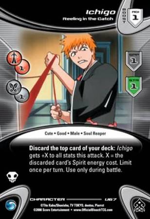 Ichigo Reeling in the Catch U67 Uncommon Bleach Bounts Singles Ichigo Reeling in the Catch U67 Uncommon Bleach Bounts Singles