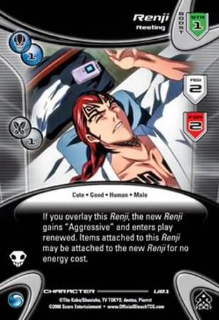 Renji Resting U81 Uncommon Bleach Bounts Singles Renji Resting U81 Uncommon Bleach Bounts Singles