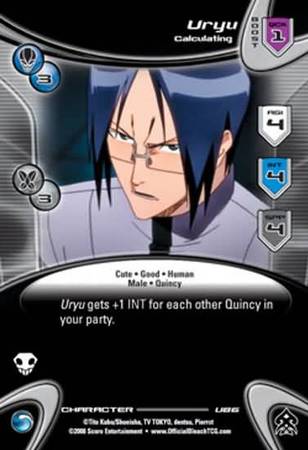 Uryu Calculating U86 Uncommon Bleach Bounts Singles Uryu Calculating U86 Uncommon Bleach Bounts Singles
