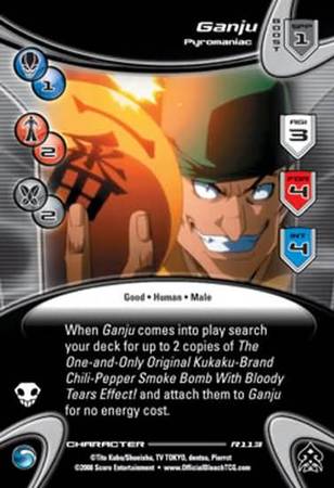 Ganju Pyromaniac R113 Rare Bleach Bounts Singles Ganju Pyromaniac R113 Rare Bleach Bounts Singles
