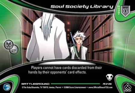 Soul Society Library R145 Rare Bleach Bounts Singles Soul Society Library R145 Rare Bleach Bounts Singles