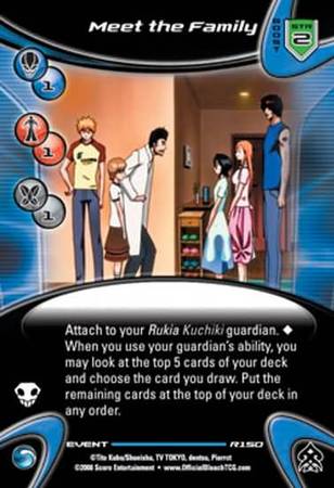 Meet the Family R150 Rare Bleach Bounts Singles Meet the Family R150 Rare Bleach Bounts Singles