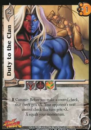 Duty to the Clan SF08 52 Common UFS Duty to the Clan SF08 52 Common UFS