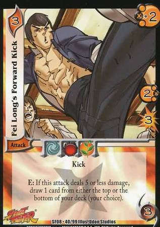 Fei Long s Forward Kick SF08 40 Common UFS UFS SF08 Deadly Grounds Singles Fei Long s Forward Kick SF08 40 Common UFS UFS SF08 Deadly Grounds Singles