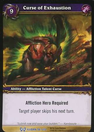 Curse of Exhaustion 98 252 Rare WoW Hunt for Illidan Curse of Exhaustion 98 252 Rare WoW Hunt for Illidan