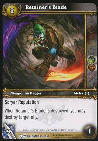 Retainer s Blade 232 252 Rare WoW Hunt for Illidan Retainer s Blade 232 252 Rare WoW Hunt for Illidan