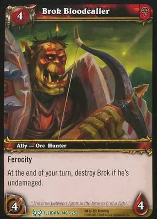Brok Bloodcaller 148 252 Uncommon Brok Bloodcaller 148 252 Uncommon