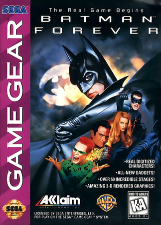 Batman Forever Sega Game Gear Sega Game Gear Batman Forever Sega Game Gear Sega Game Gear