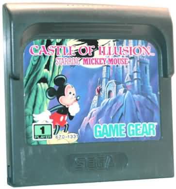 Castle of Illusion starring Mickey Mouse Sega Game Gear Sega Game Gear Castle of Illusion starring Mickey Mouse Sega Game Gear Sega Game Gear