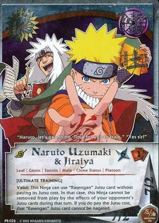 Details about   Naruto Uzumaki & Jiraiya 204 Naruto CCG TCG