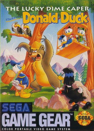 Donald Duck The Lucky Dime Caper Sega Game Gear Sega Game Gear Donald Duck The Lucky Dime Caper Sega Game Gear Sega Game Gear