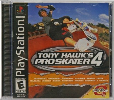 Tony Hawk s Pro Skater 4 Playstation 1 Sony Playstation PS1 Tony Hawk s Pro Skater 4 Playstation 1 Sony Playstation PS1