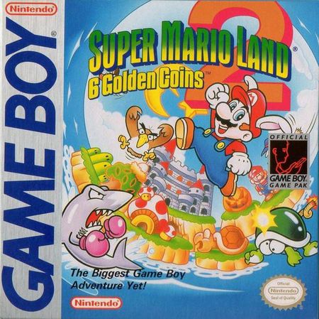 Super Mario Land 2 6 Golden Coins Game Boy Super Mario Land 2 6 Golden Coins Game Boy