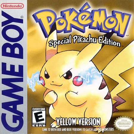 Pokemon Yellow Pikachu Edition Game Boy Pokemon Yellow Pikachu Edition Game Boy