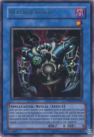 Relinquished RP01 EN054 Ultra Rare Retro Pack 1 RP01 Relinquished RP01 EN054 Ultra Rare Retro Pack 1 RP01