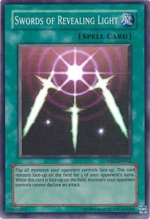 Swords of Revealing Light RP01 EN012 Super Rare 