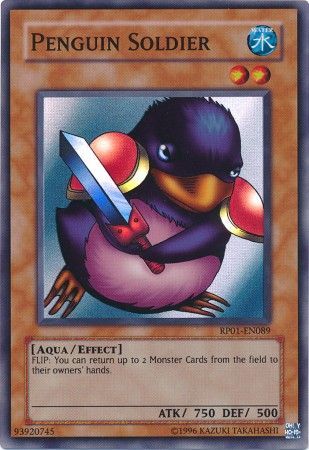 Penguin Soldier RP01 EN089 Super Rare Penguin Soldier RP01 EN089 Super Rare