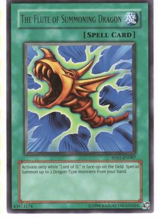 The Flute of Summoning Dragon RP01 EN087 Rare Retro Pack 1 RP01 The Flute of Summoning Dragon RP01 EN087 Rare Retro Pack 1 RP01