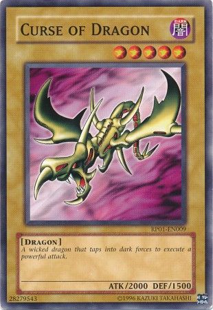 Curse of Dragon RP01 EN009 Common Retro Pack 1 RP01 Curse of Dragon RP01 EN009 Common Retro Pack 1 RP01