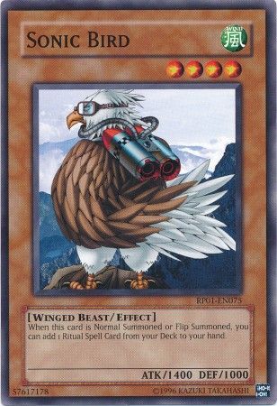 Sonic Bird RP01 EN075 Common Sonic Bird RP01 EN075 Common