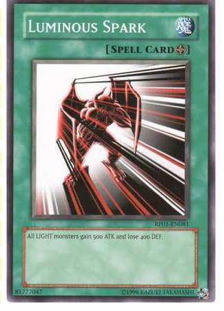 Luminous Spark RP01 EN081 Common Luminous Spark RP01 EN081 Common