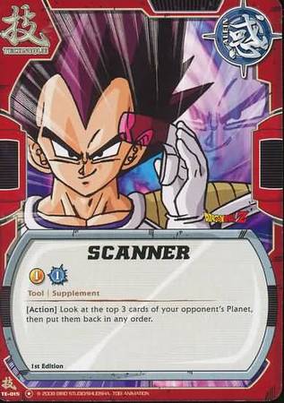 Scanner TE 015 Common Dragon Ball The Warrior s Return Scanner TE 015 Common Dragon Ball The Warrior s Return
