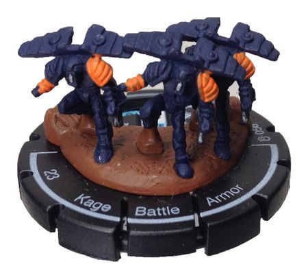Kage Battle Armor 056 Wolf s Dragoons Gamma Regiment Mechwarrior Action Pack Singles Kage Battle Armor 056 Wolf s Dragoons Gamma Regiment Mechwarrior Action Pack Singles