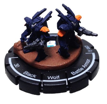 Black Wolf Battle Armor 057 Wolf s Dragoons Gamma Regiment Mechwarrior Action Pack Singles Black Wolf Battle Armor 057 Wolf s Dragoons Gamma Regiment Mechwarrior Action Pack Singles