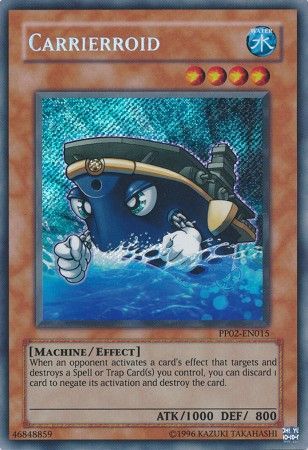 Carrierroid PP02 EN015 Secret Rare Premium Pack Series PP01 PP02 Secret Rares Carrierroid PP02 EN015 Secret Rare Premium Pack Series PP01 PP02 Secret Rares